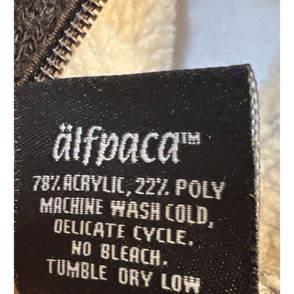 Kuhl Womens Size‎ M Black Fuzzy Full Zip Flight Hooded Jacket - Picture 7 of 7